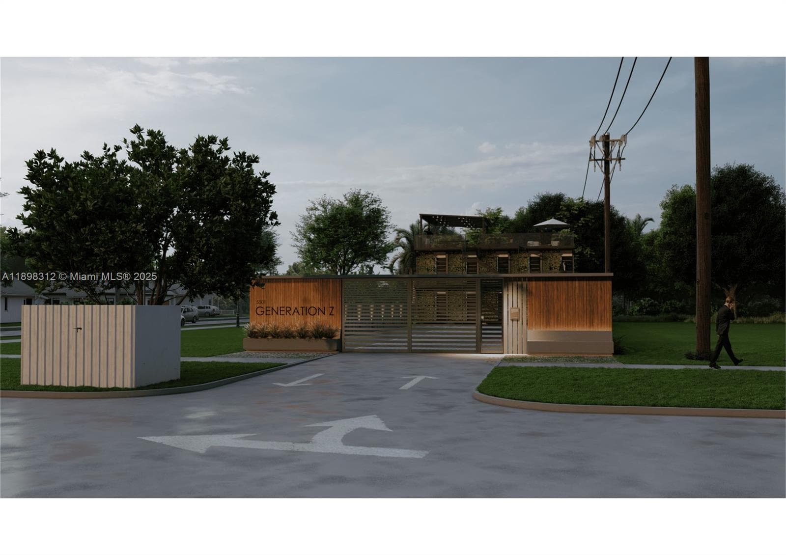 RENDER COINTAINER BUILDING