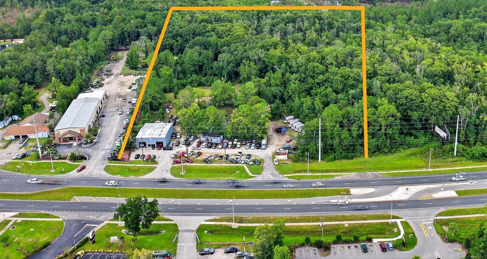 1910 SR 16 Site Appx 8.3 ac Outlined