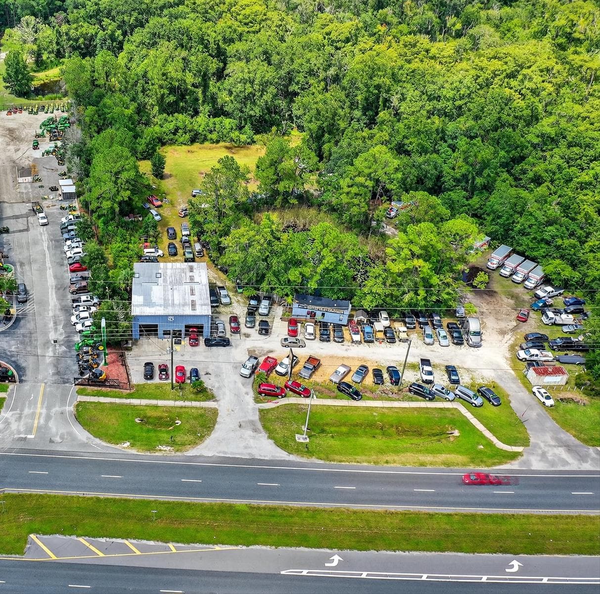 Aerial of 8.3 Acre Development Site
