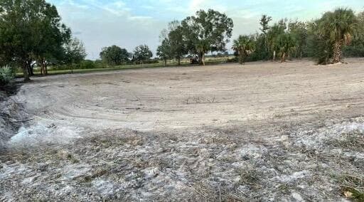 Cleared 1.25 acres