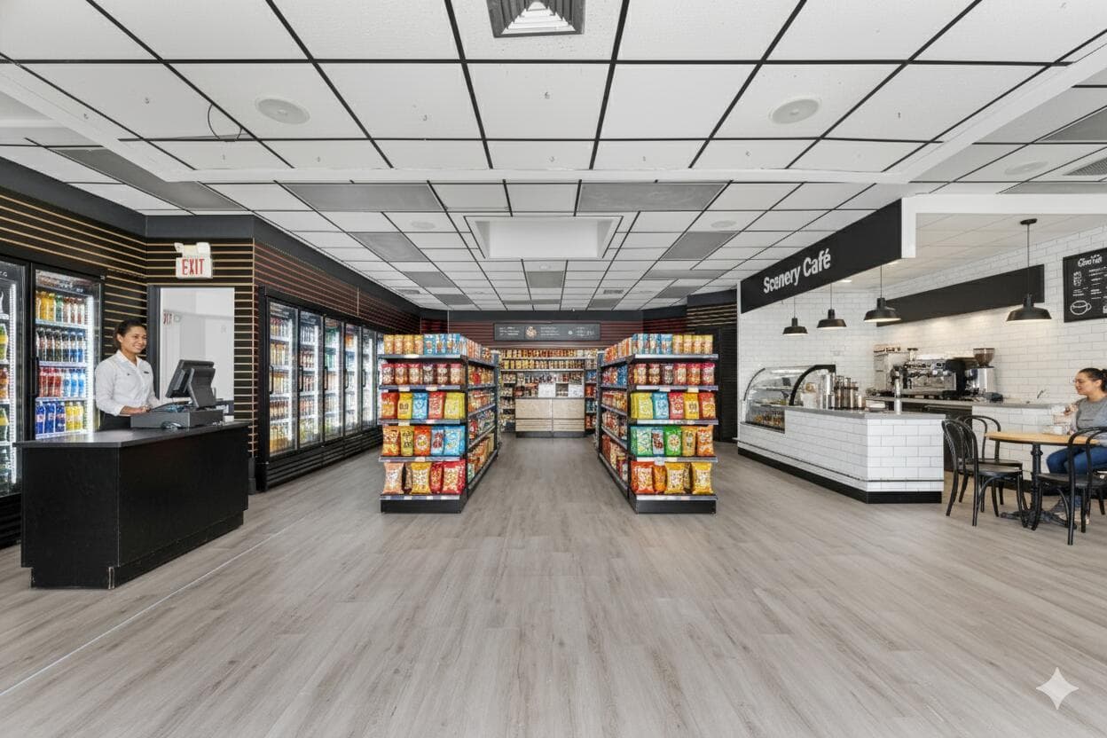 Virtual Staging as a Convenience Store