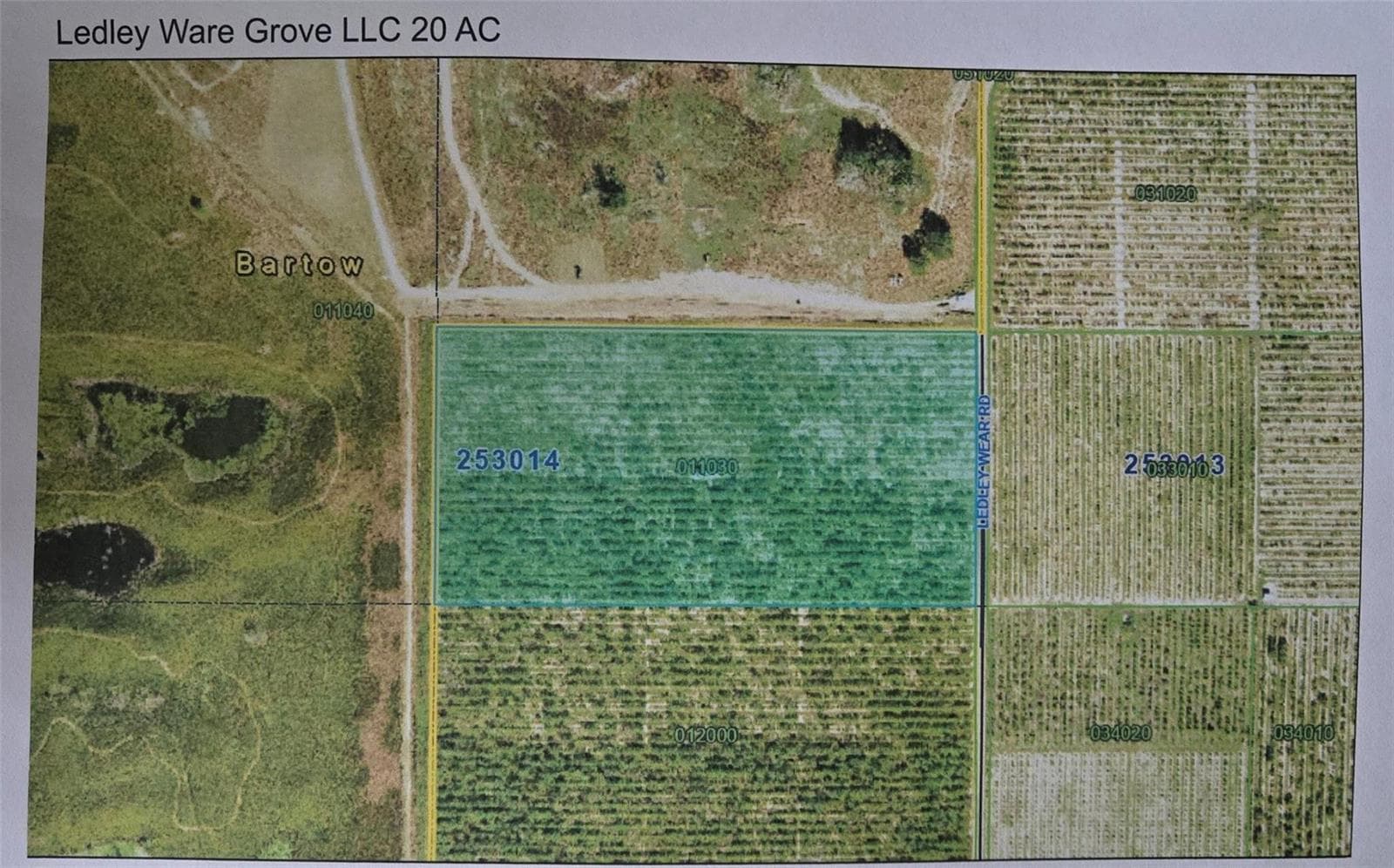Ledeley Ware 20Acre