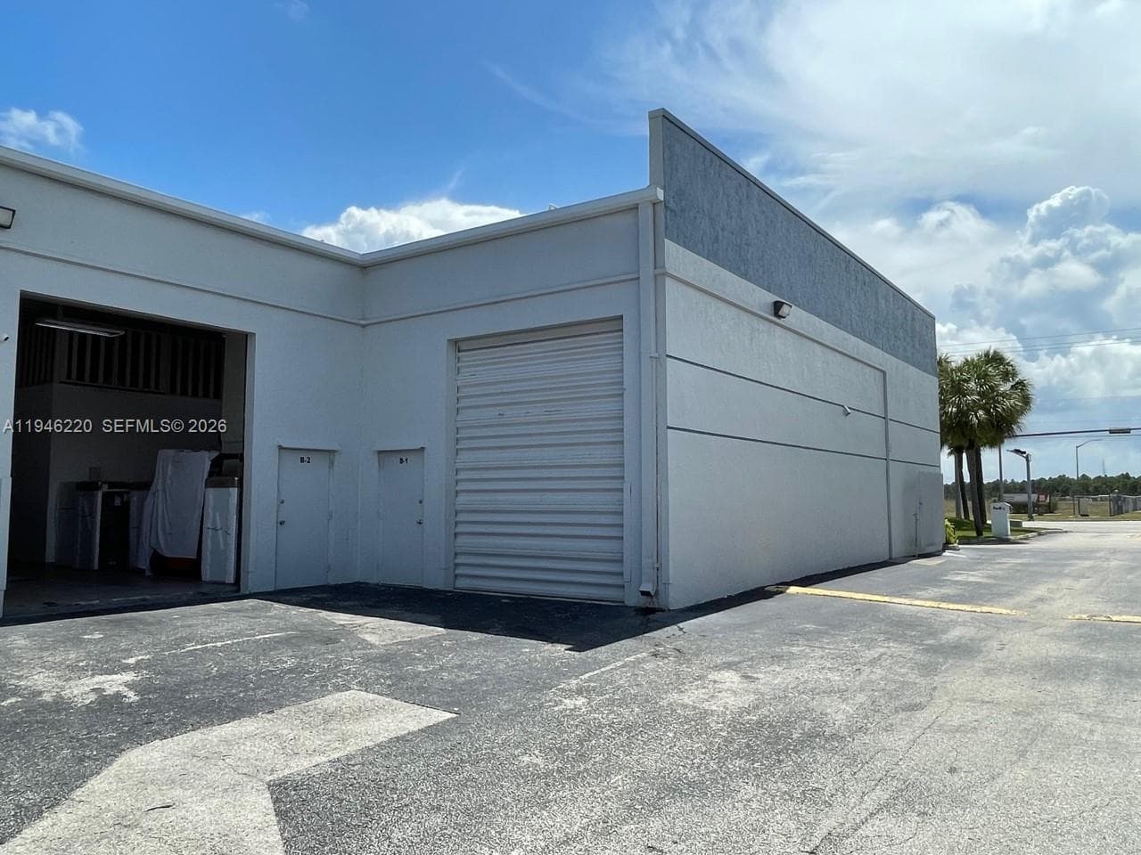 Street Level Rear Loading Door