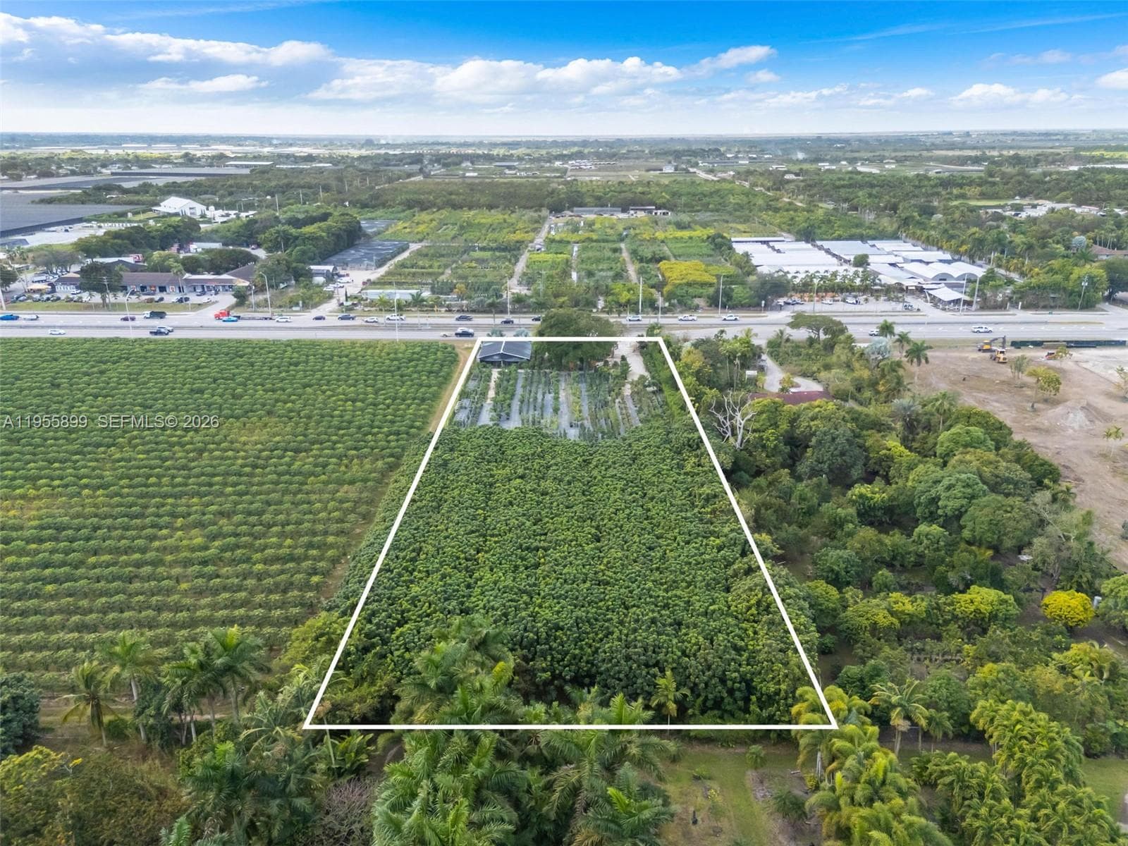 GROVE IN REAR.. LONGANS