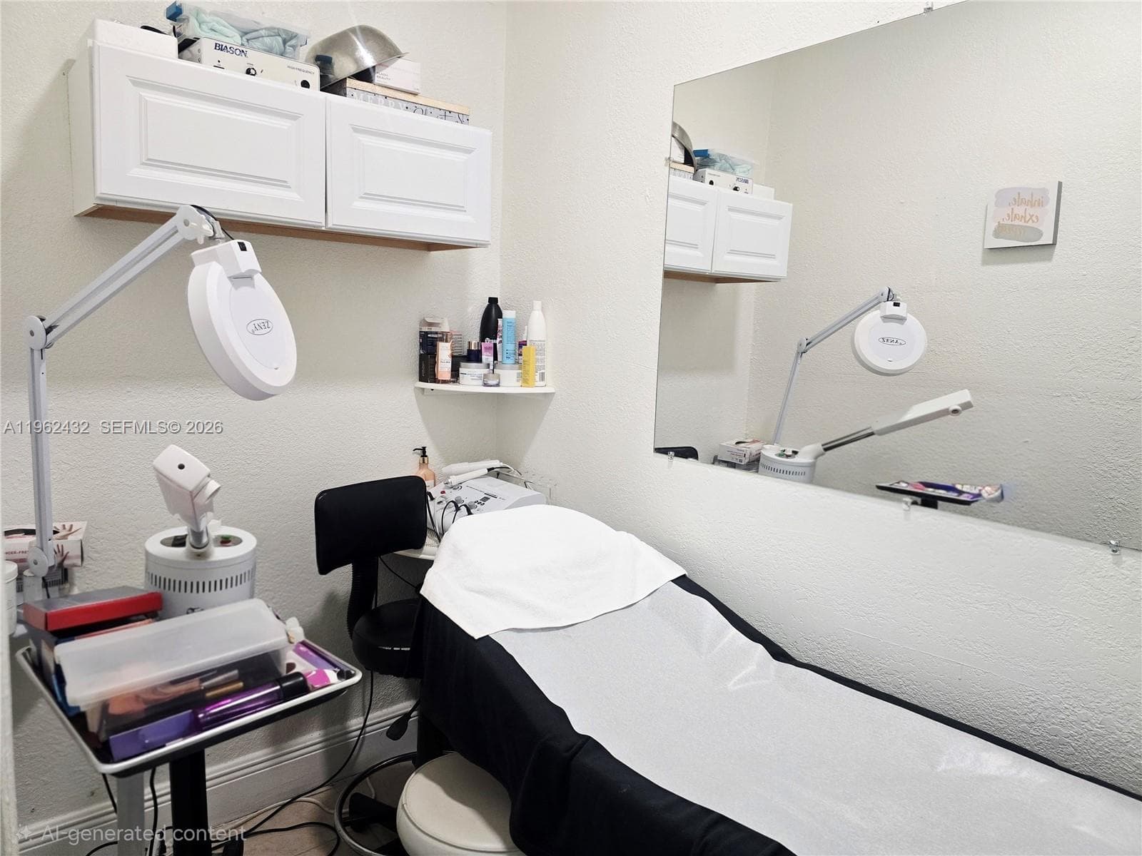Additional room - office or aesthetic services.