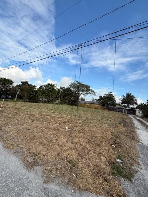 Front of Lot