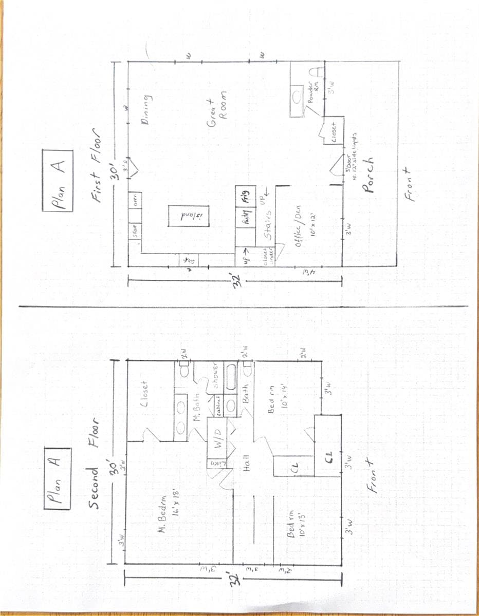 Conceptual Plans 1-2
