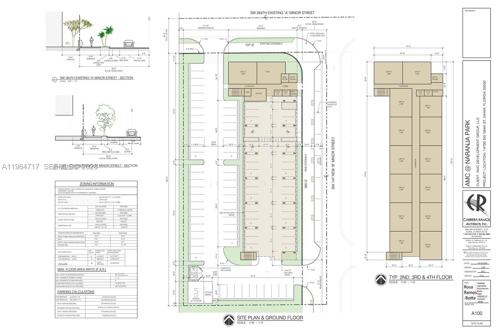 43 Units Preliminary Site Plan