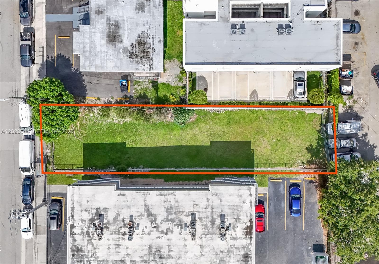 Top view of Property