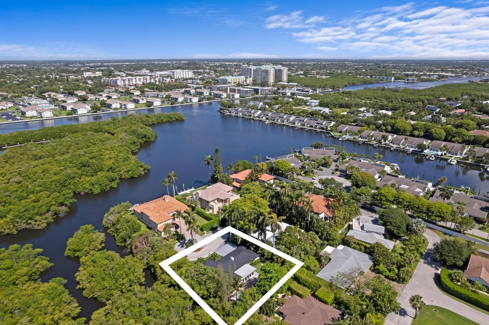 Aerial Neighborhood View