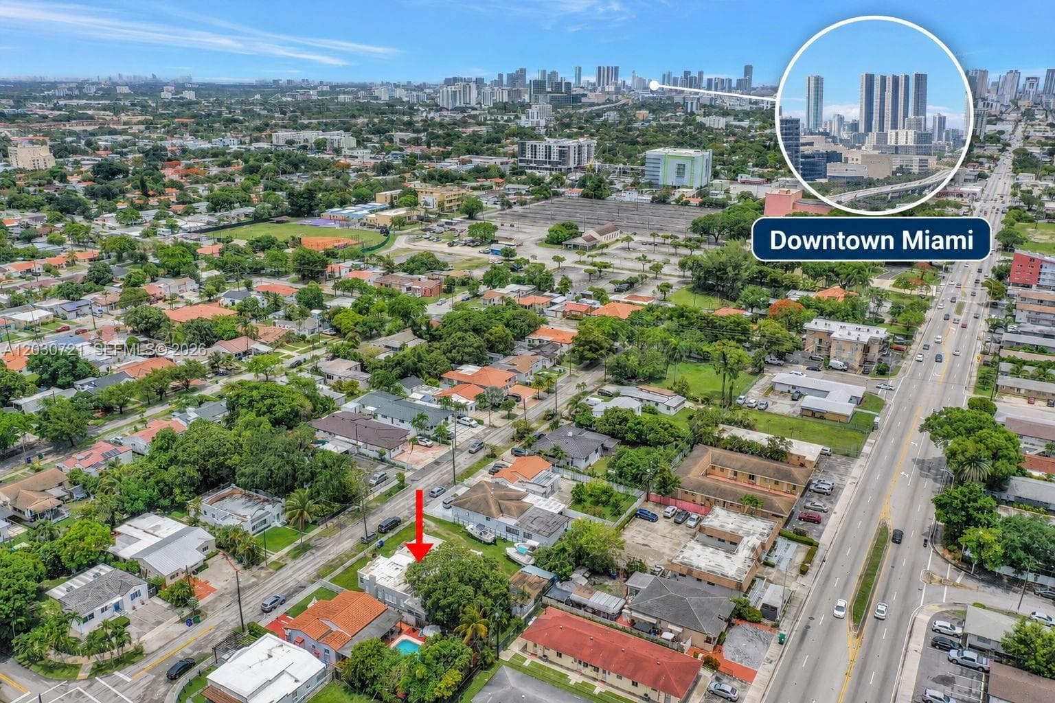 Proximity to Downtown Miami