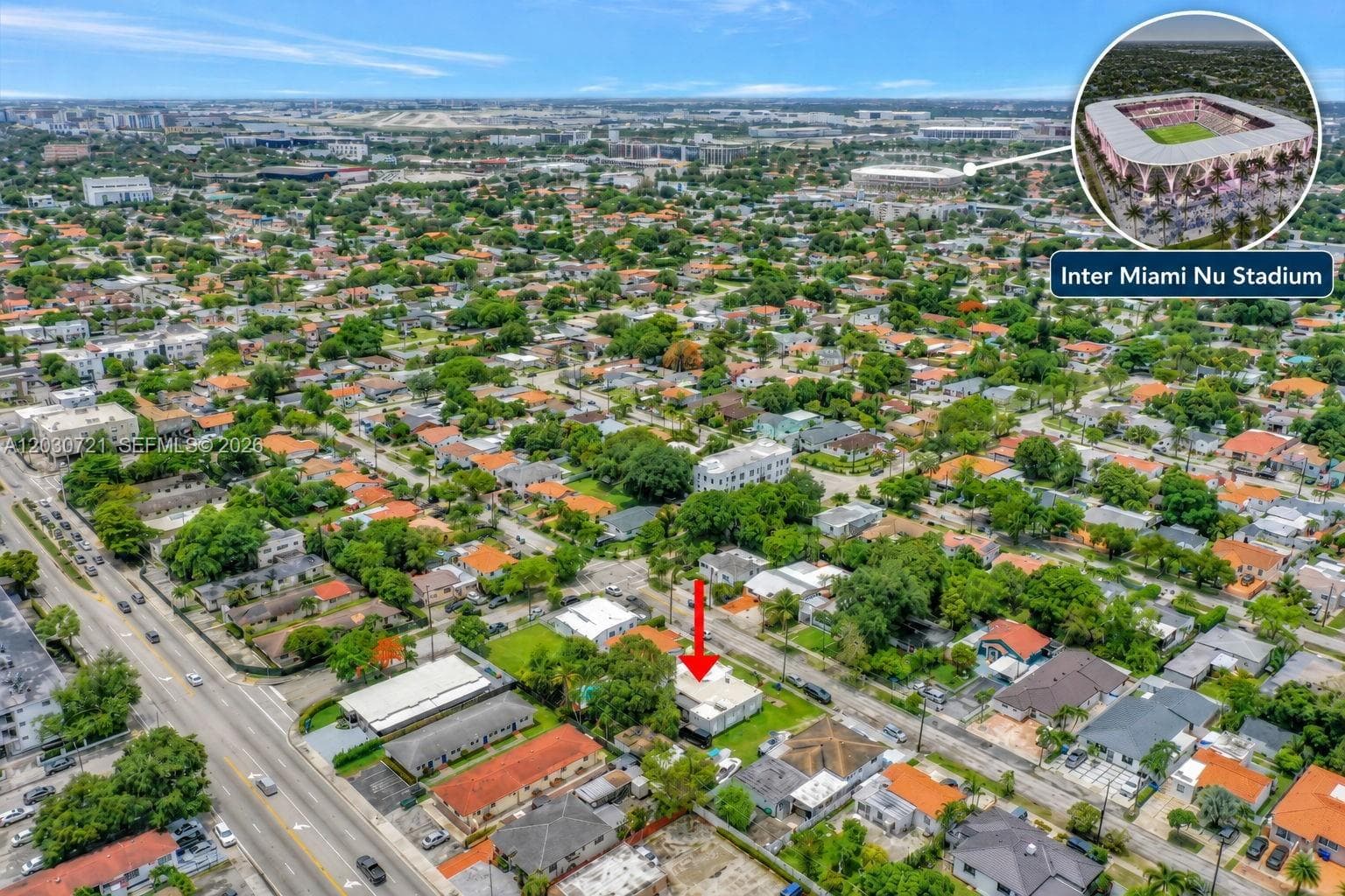 Proximity to Inter Miami Nu Stadium