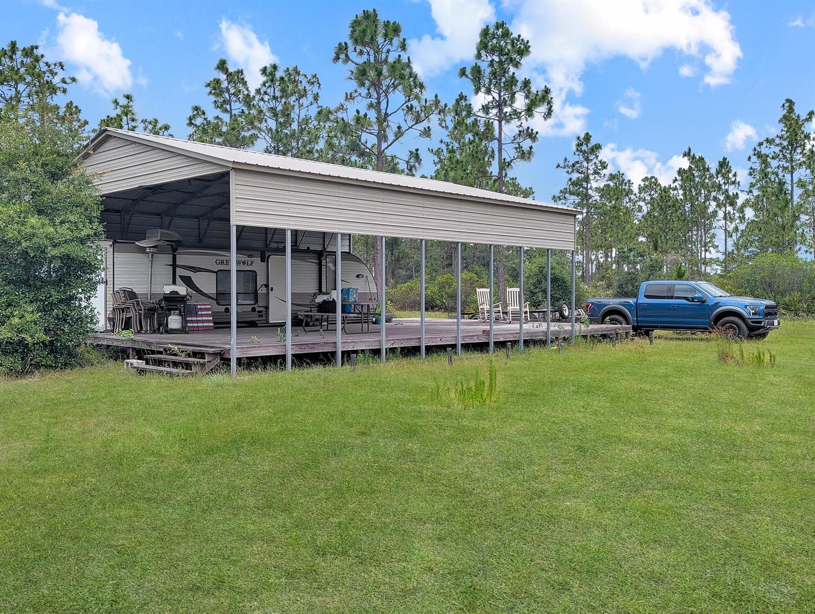 Trailer with Canopy