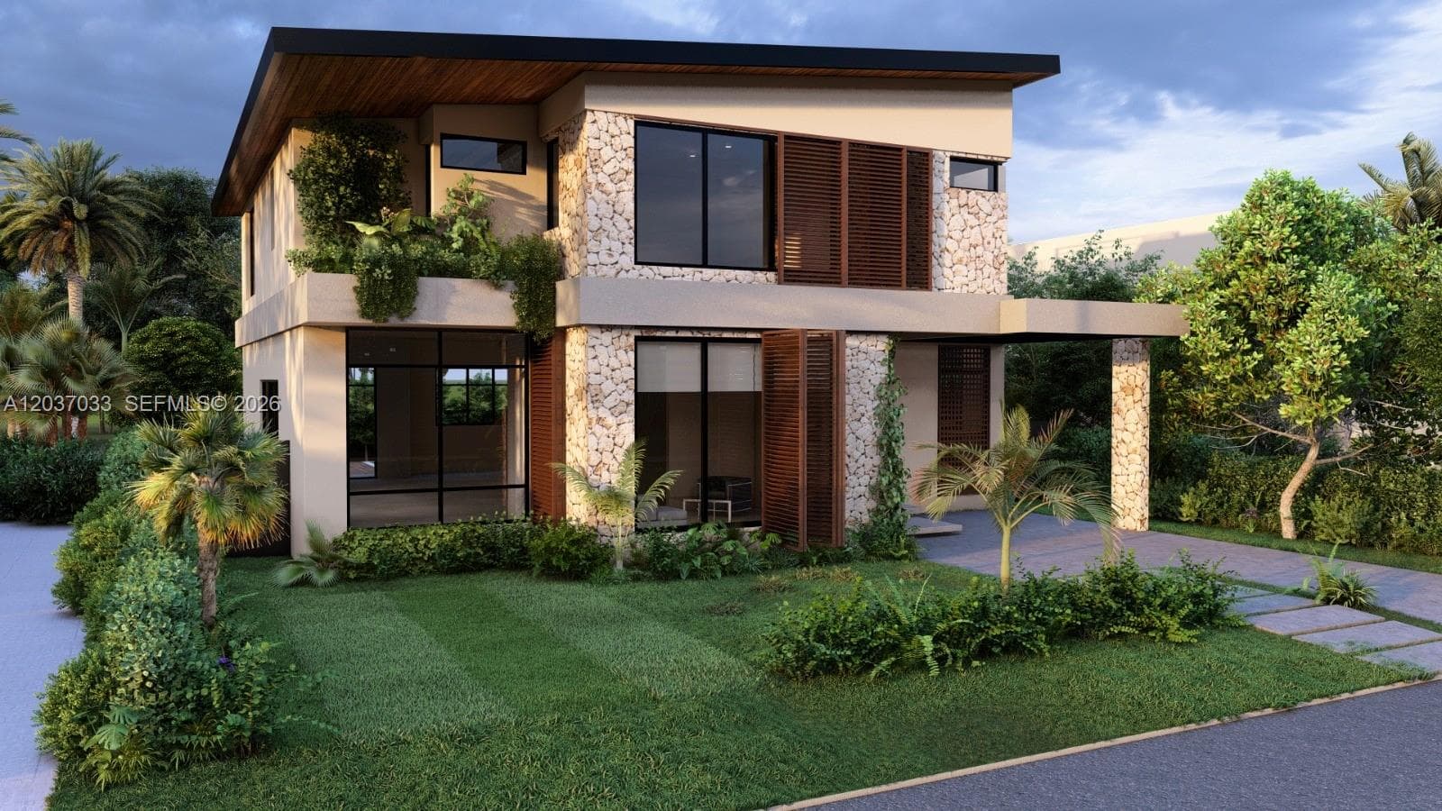 Architectural rendering.