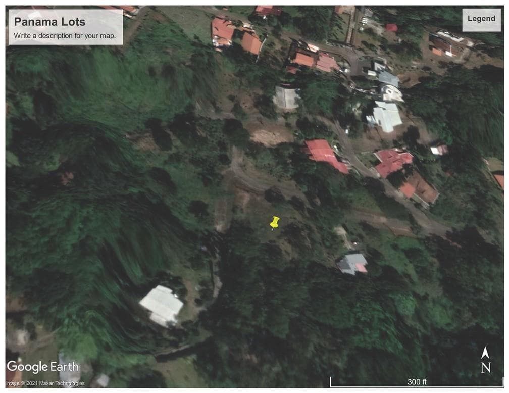 AERIAL VIEW OF THE VACANT LAND