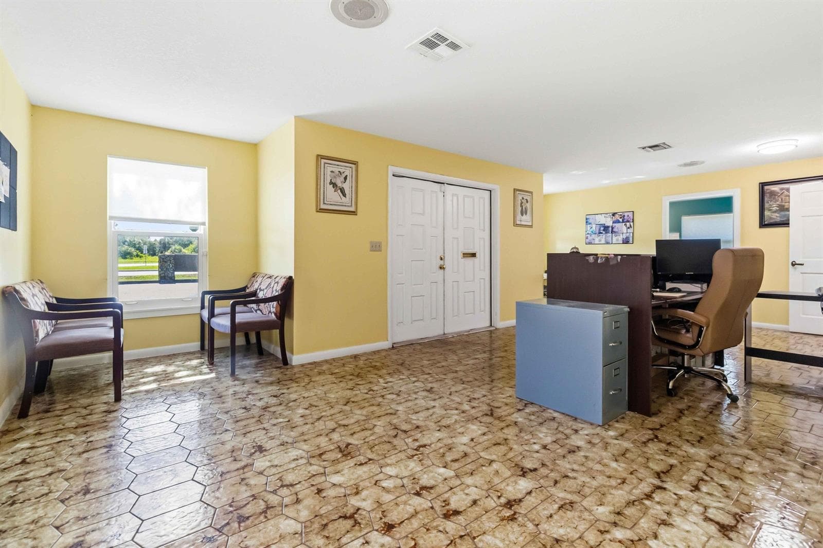 Front reception area
