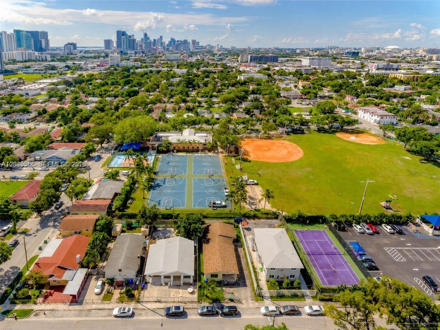One of only 4 available lots that sit adjacent to the only public park in the City of Wynwood.