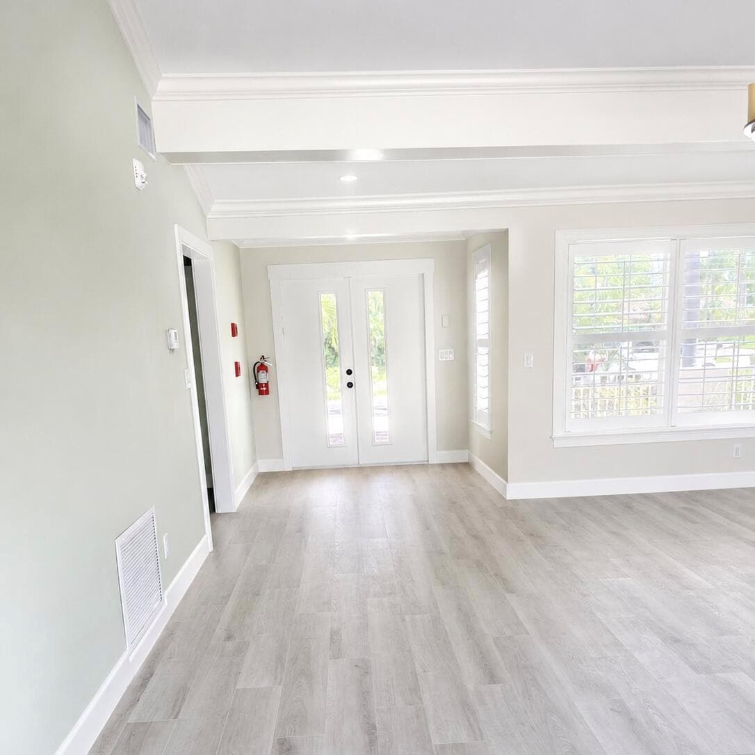 Living Area/ Front Door
