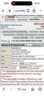 Appraisers details