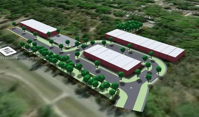 Renderings for Warehouse complex