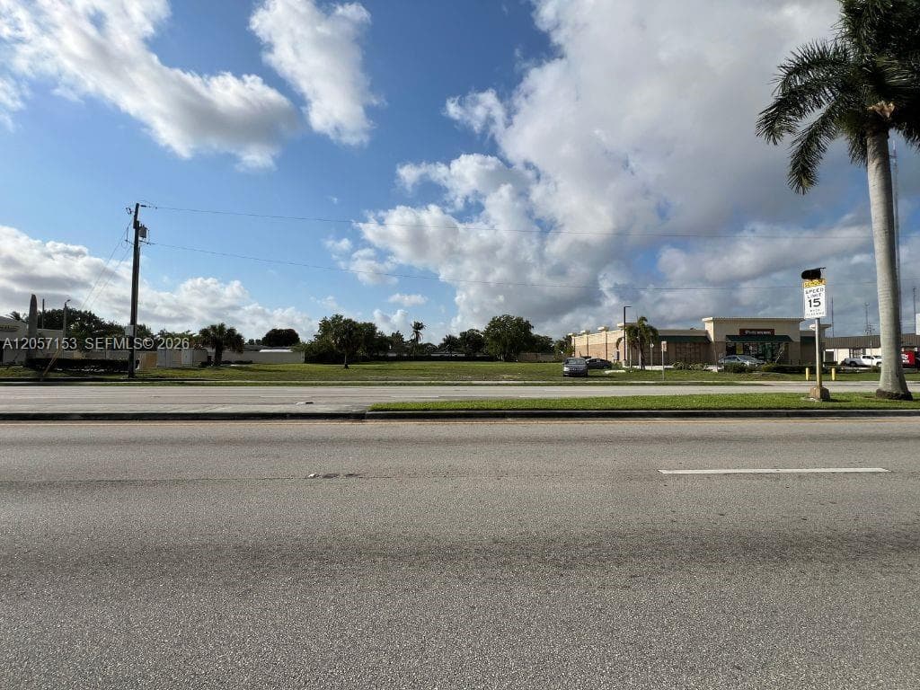 LOT FROM ACROSS THE STREET