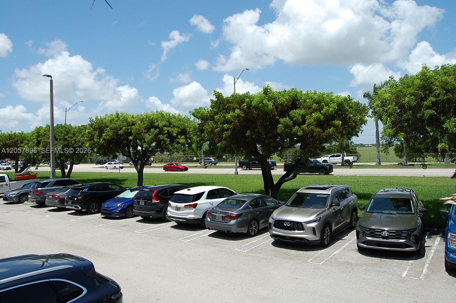 front view parkig