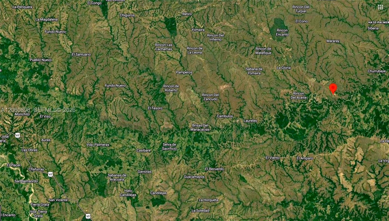 aerial point of reference
