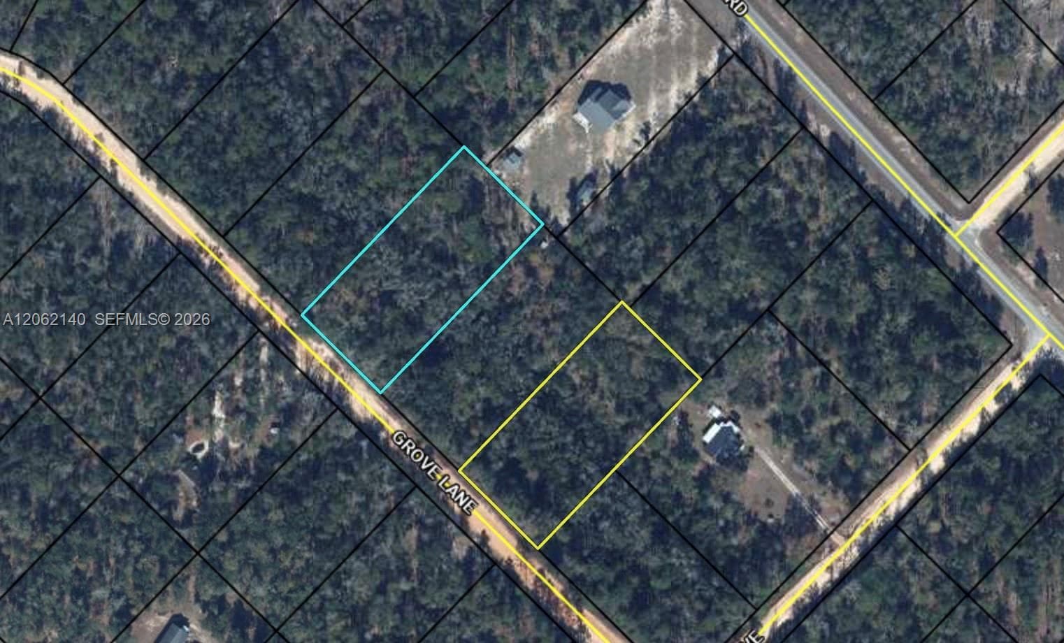 View of Lot 12 and 14(Yellow)