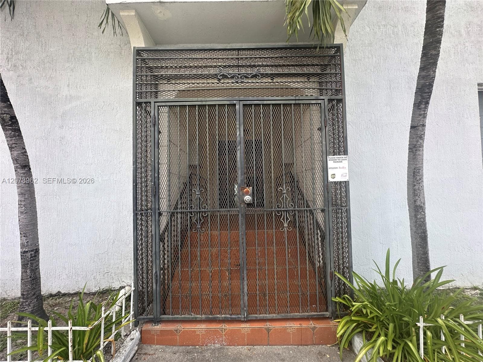 Secured gate