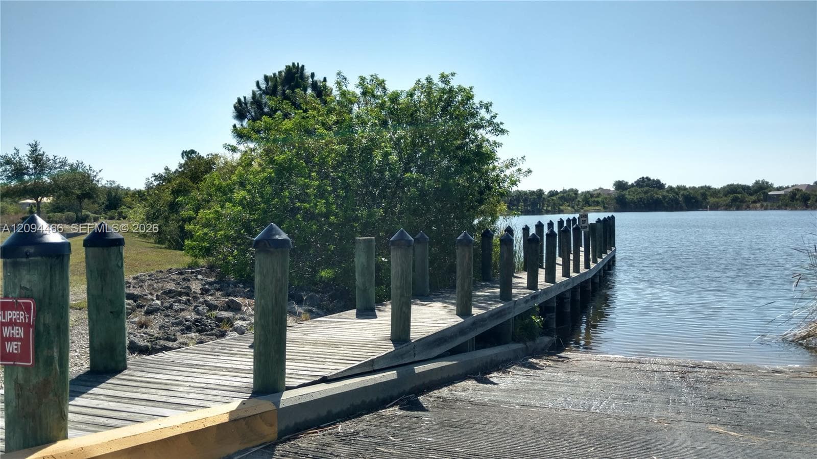 Boat ramp at South Gulf Cove Park just a short 4 mile drive