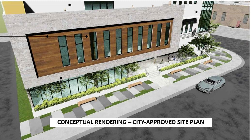 Conceptual Frontage Rendering